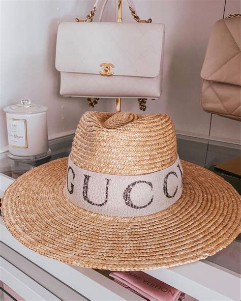 gucci straw hat dupe|gucci sun hat straw.